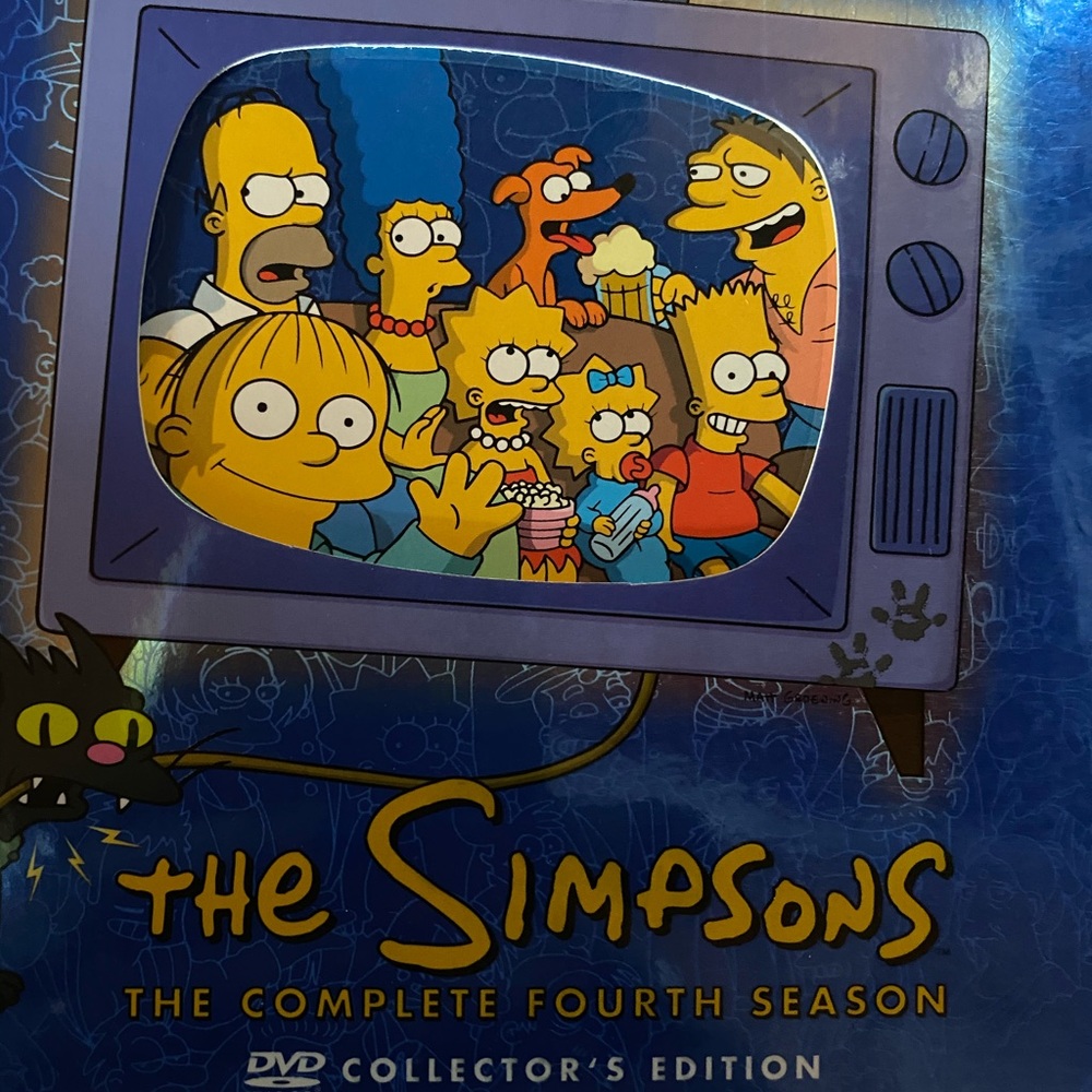 Simpsons season 4 DVD set